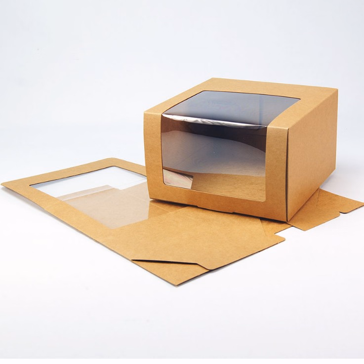 Kraft Window Folding Carton Boxes